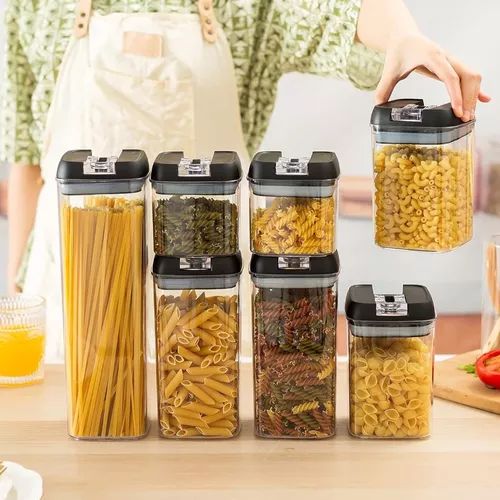 Set Recipientes Herméticos Cocina x7